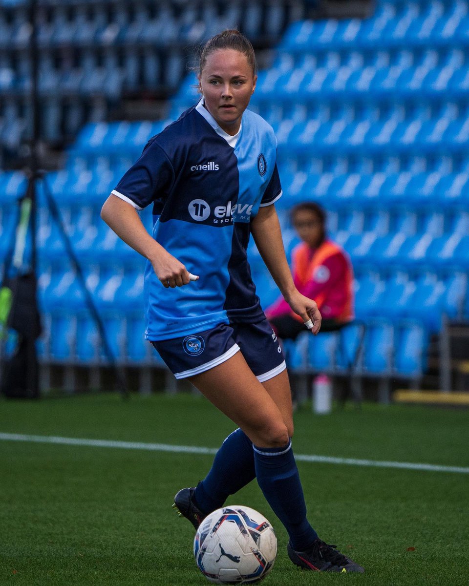 WWFCWomen's tweet photo. Helt fra Norge. Vår Kine.🇳🇴💙 https://t.co/DQCcbNk10H