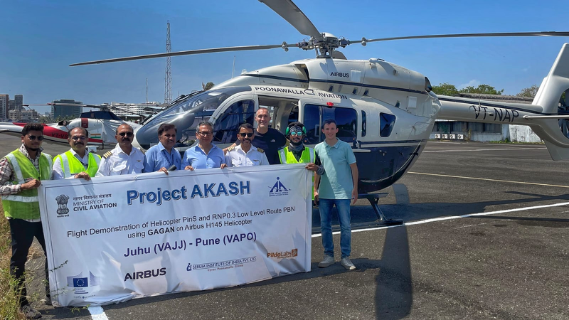 Aviationa2z's tweet photo. On May 31, 2023, Poonawalla Aviation operated India's first helicopter flight using the Indigenous GAGAN, GPS-aided GEO augmented navigation system.
#Poonawalla #AAI #Helicopter #Airbus #ACH145 #Avgeeks #Aviationdaily #GAGAN #ISRO #Serum #flight #News
https://t.co/AChbh6dn6o https://t.co/CQUk4EgmDt
