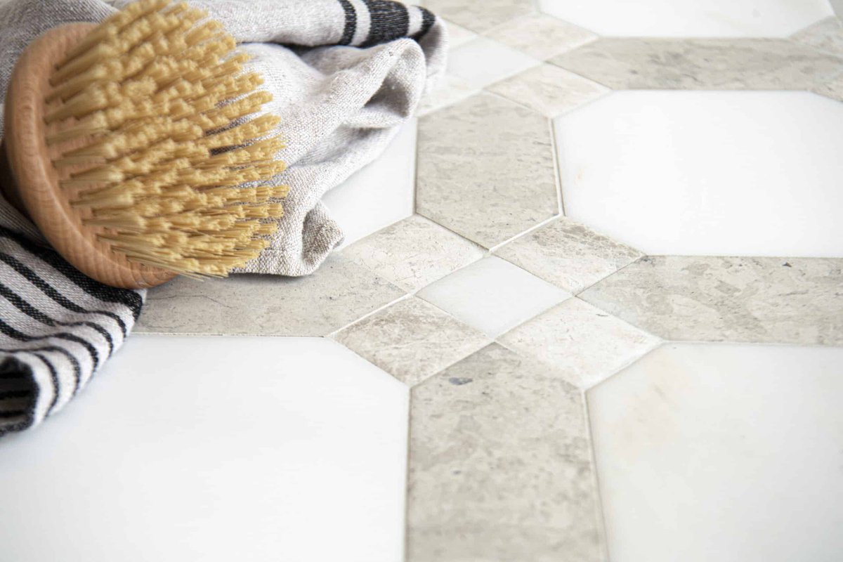 The many facets of "Duo," by <a href="/psschatz/">Paul Schatz</a>  for New Ravenna. The richly textured venetian honed details add the most interesting finishing touch