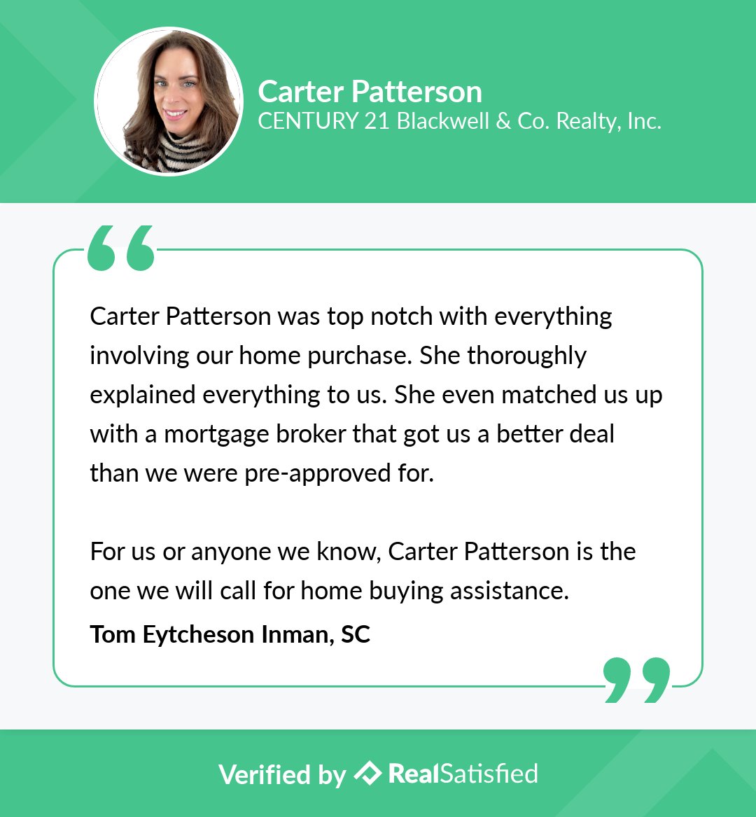CarterPattso5's tweet photo. I love my clients! https://t.co/85OJYx9sKV via @realsatisfied https://t.co/25tYyzwomf