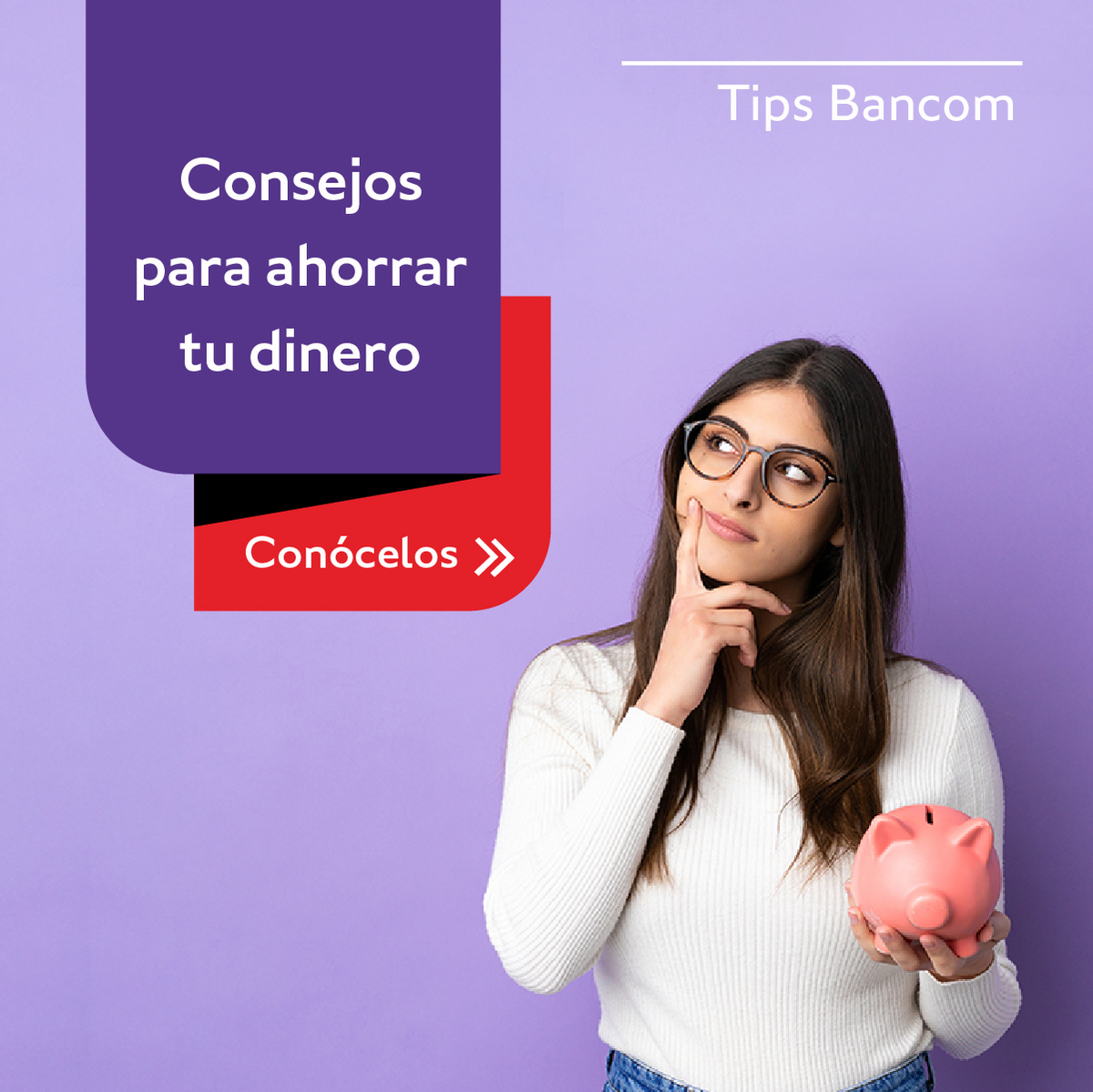 Bancompe's tweet photo. ¿Sabes cuál es la clave para alcanzar tus objetivos financieros? Es el ahorro estratégico 💵💪🏻 Aprende cómo hacerlo de manera efectiva con estos súper tips 😎👇🏻
#EducacionFinanciera #Bancom #Consejos #Ahorro https://t.co/G6PrkhBV82