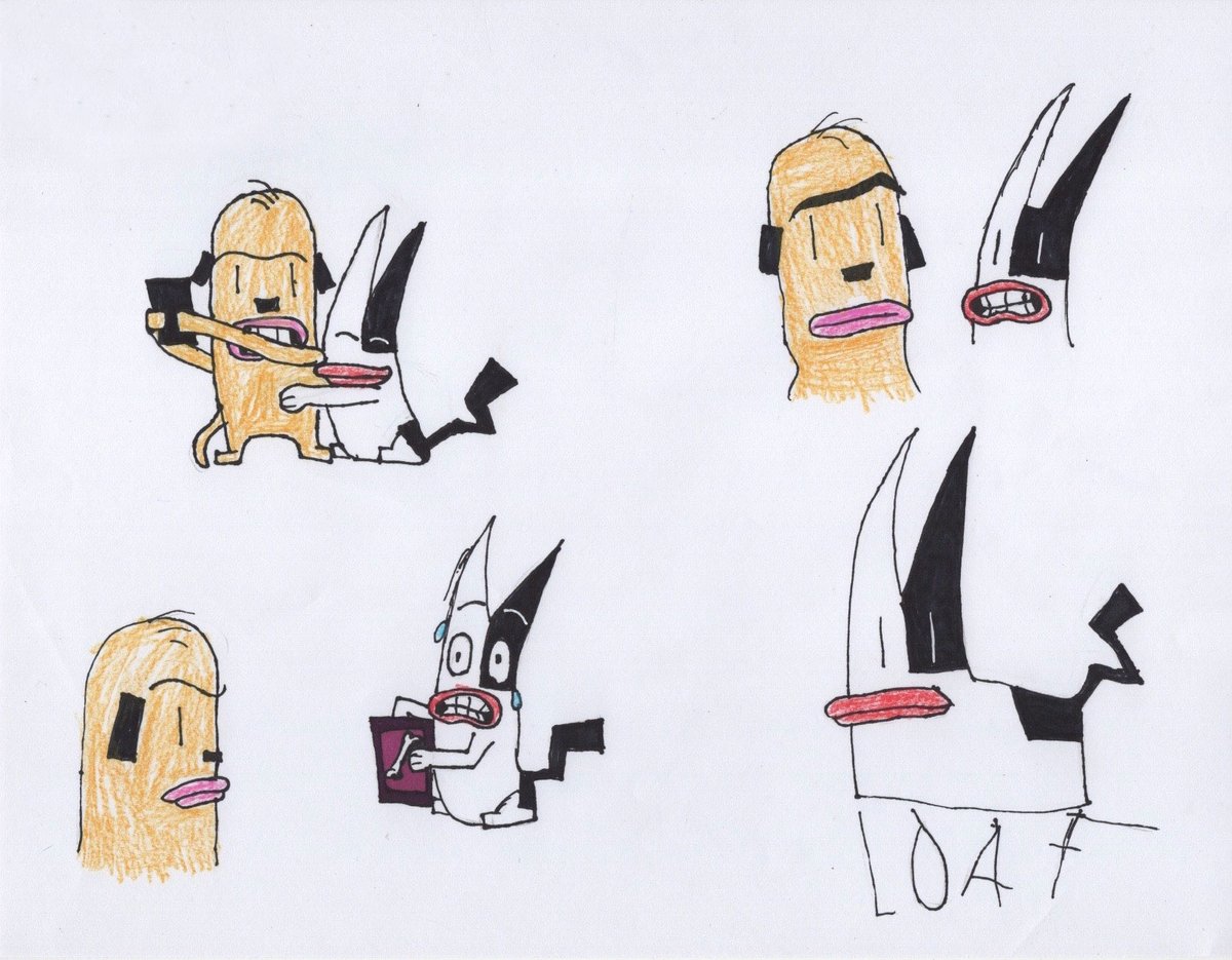 JKenfield's tweet photo. My daughters are already fans of the new @burkleandspay animated shorts and have started drawing their own #fanart. https://t.co/tjzKDkPjXC