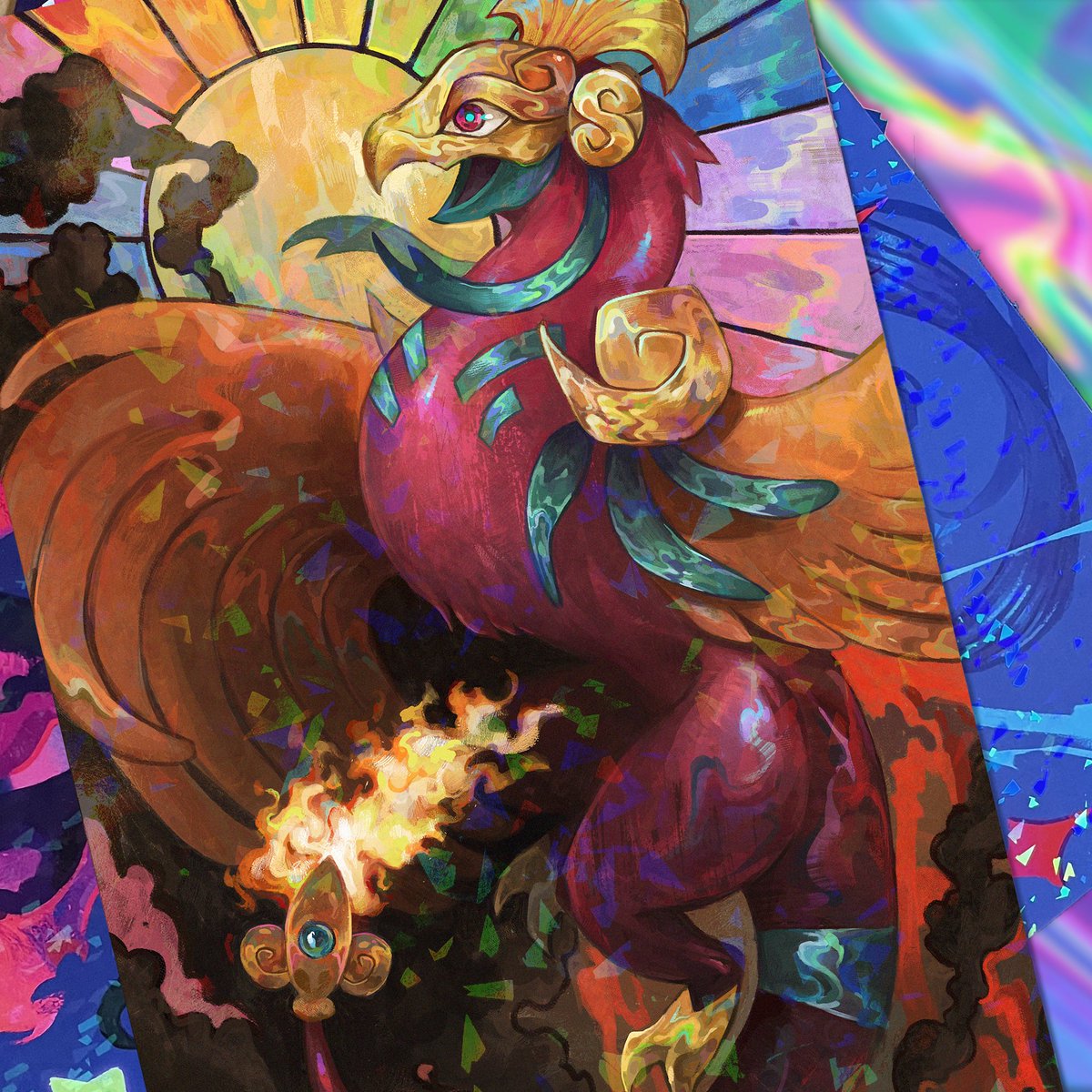babyb3ans's tweet photo. SHOP UPDATE! 
The Porsite Sticker Set and a brand new Mazah Quetzillian Holo Print are now available for PRE-ORDER on my Etsy! Pre-Orders close 6/14 -- so shop now! 
https://t.co/HVenlwqZyK 🫧✨ https://t.co/rkE02tfQ7F