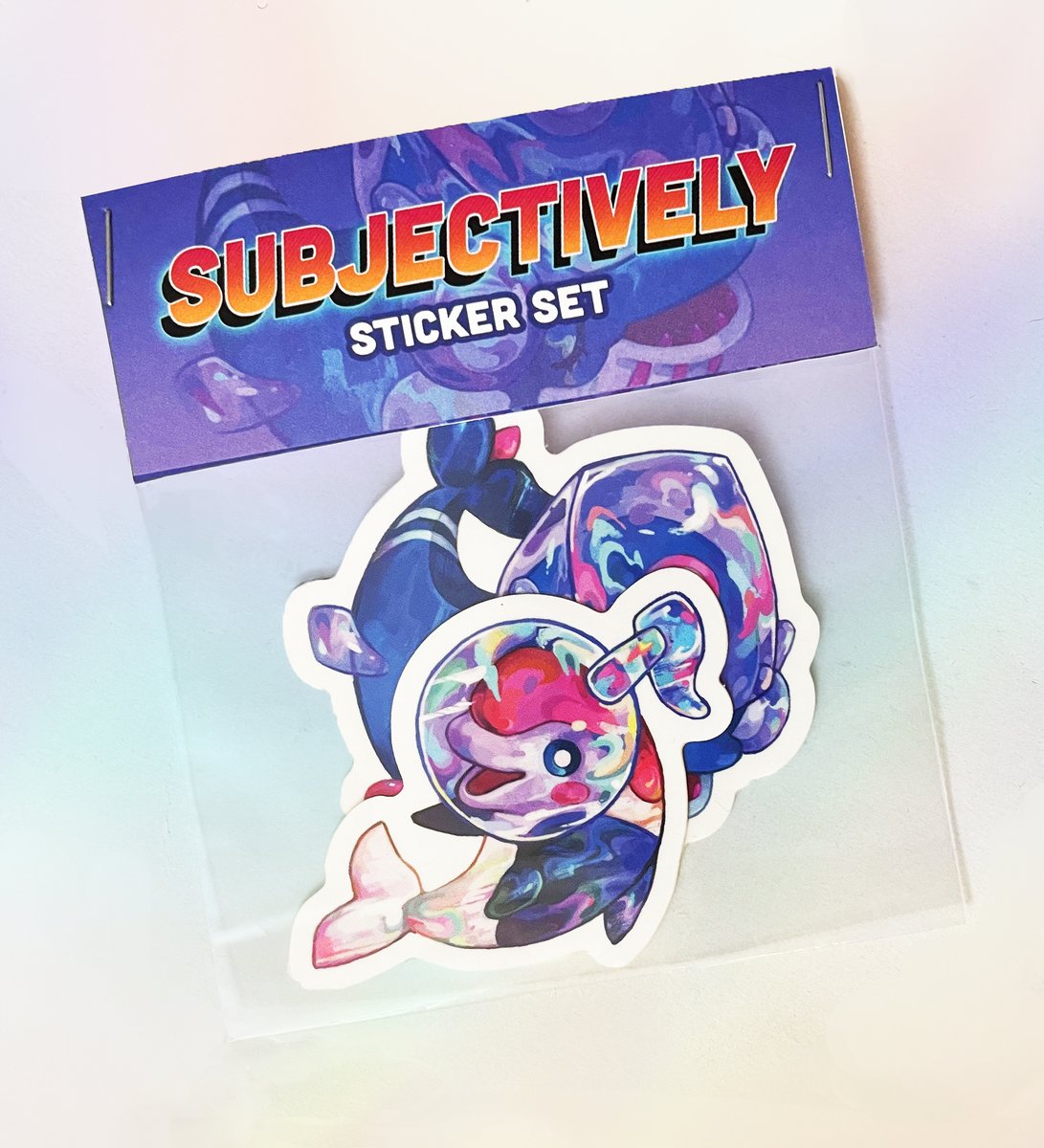 SHOP UPDATE! 
The Porsite Sticker Set and a brand new Mazah Quetzillian Holo Print are now available for PRE-ORDER on my Etsy! Pre-Orders close 6/14 -- so shop now! 
etsy.com/shop/babybeanm… 🫧✨