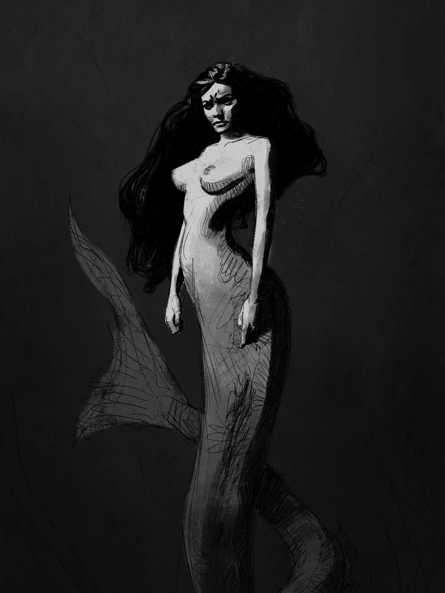 Don't feel like finishing this one
#mermay I guess