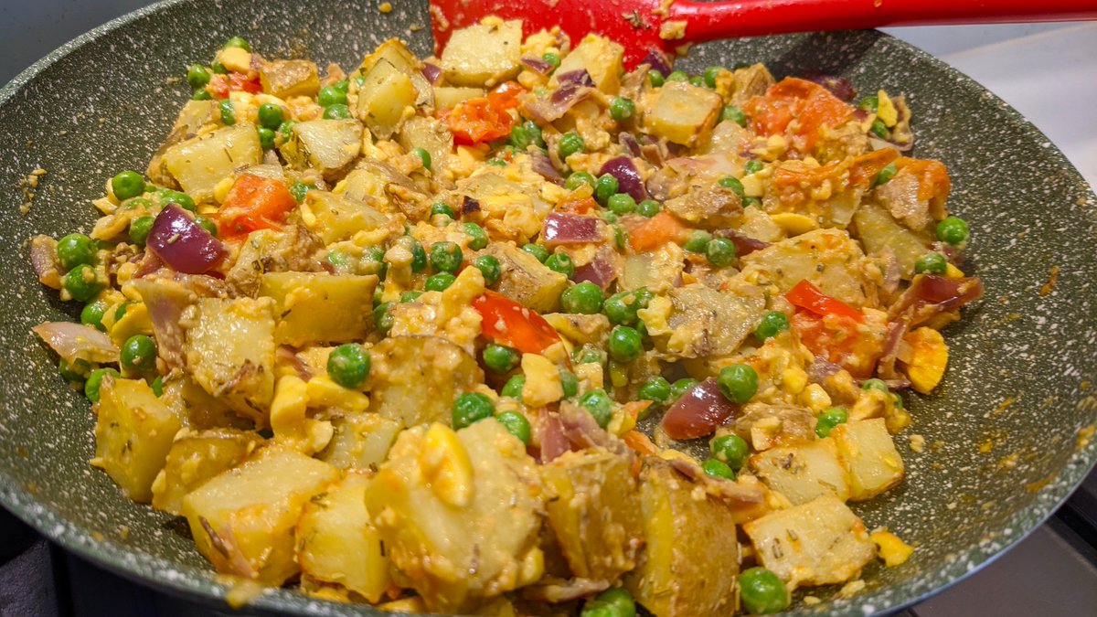 Potato & ackee hash😋😋 #Veganfood #Veganfoodshare #Itseasy2bvegan #PlantPowered