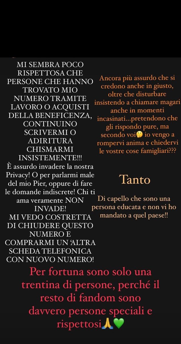 Basini__laura's tweet photo. "del mio Pier" è già questo detto da una mamma vale qualsiasi cosa.
Il resto è veramente uno schifo e abbiate anche la decenza di non trovare scuse come al solito, perché quello che Pierpaolo sta subendo da anni è uno SCHIFO.

#PRELEMI https://t.co/S9MWGGSa0T