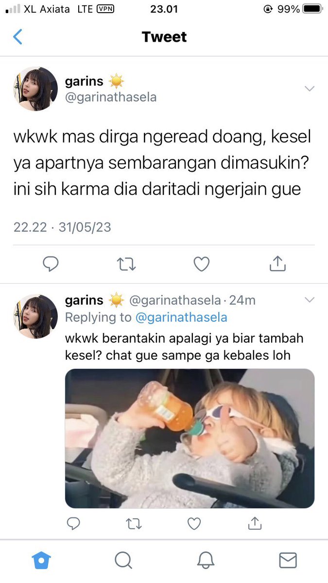 32. dirga stress garin malah lanjut