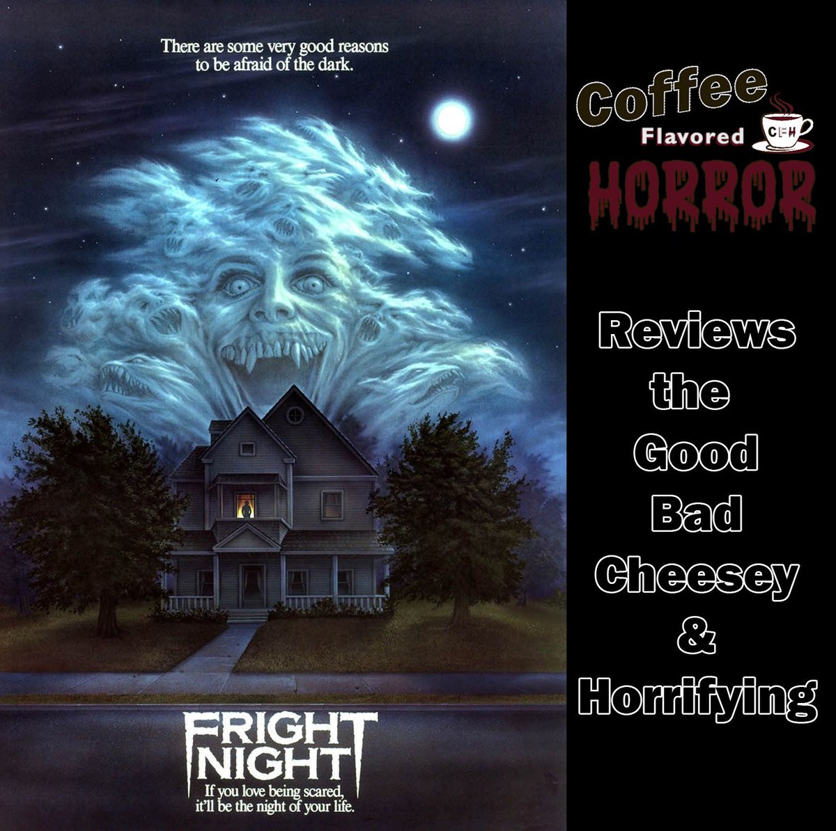 This week on Coffee Flavored Horror we tackle one of the most influential vampire movies of all time: Fright Night 1985.

Take a listen at buzzsprout.com/2063783   

and then let us know what your favorite vampire movie is!
