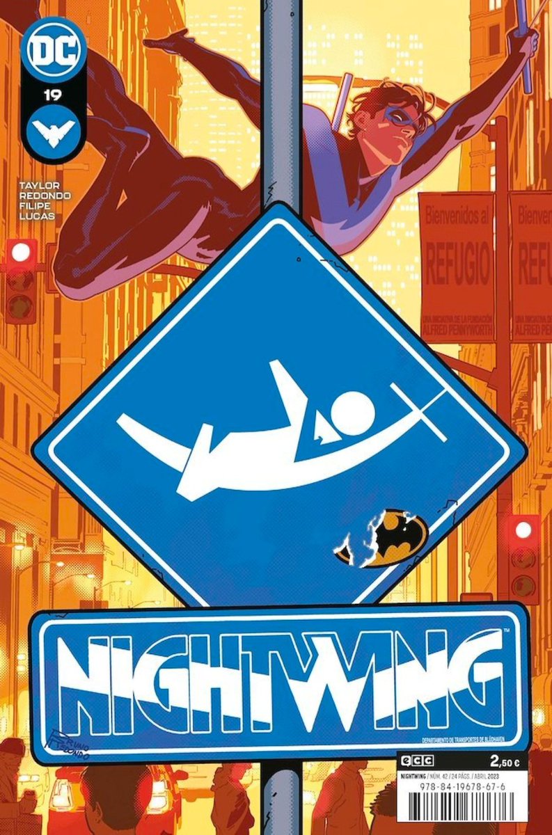 ComicversoBlog's tweet photo. Seguimos disfrutando mucho con la lectura del último arco de Nightwing, de @TomTaylorMade y @Bruno_Redondo_F publicado por @eccediciones 

Todos los Eisner que se lleve la serie nos parecen pocos. https://t.co/JyjHRPwxDd