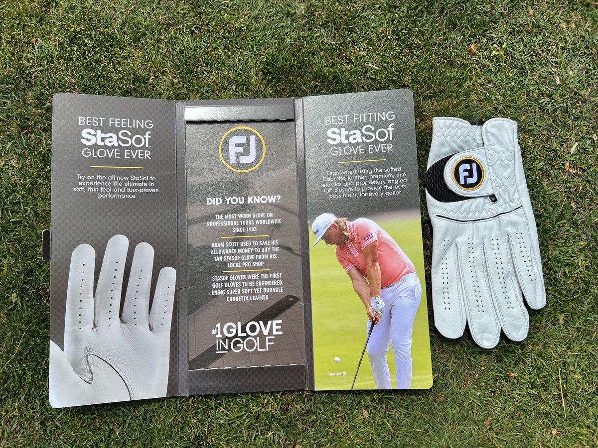 🇺🇸 The Memorial Tournament GIVEAWAY 2 🇺🇸 

🔥 New 2023 FootJoy StaSof Golf Gloves (2 Winners)

To enter:
✅ Retweet & Follow @PGAPappas and @FootJoy 

✅ Comment with glove hand (left or right) and size (S, M, M/L, L, XL, or XXL) you want. #1GloveInGolf