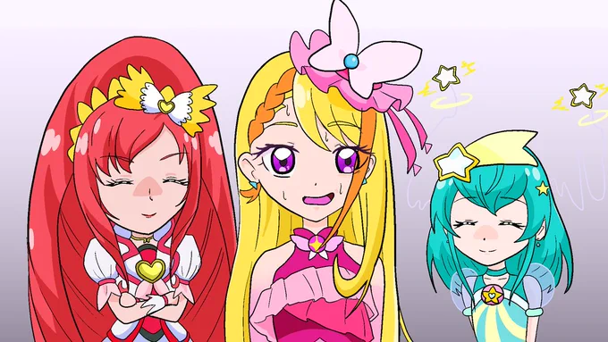 歴代史上初大人(成人)のプリキュア! #precure