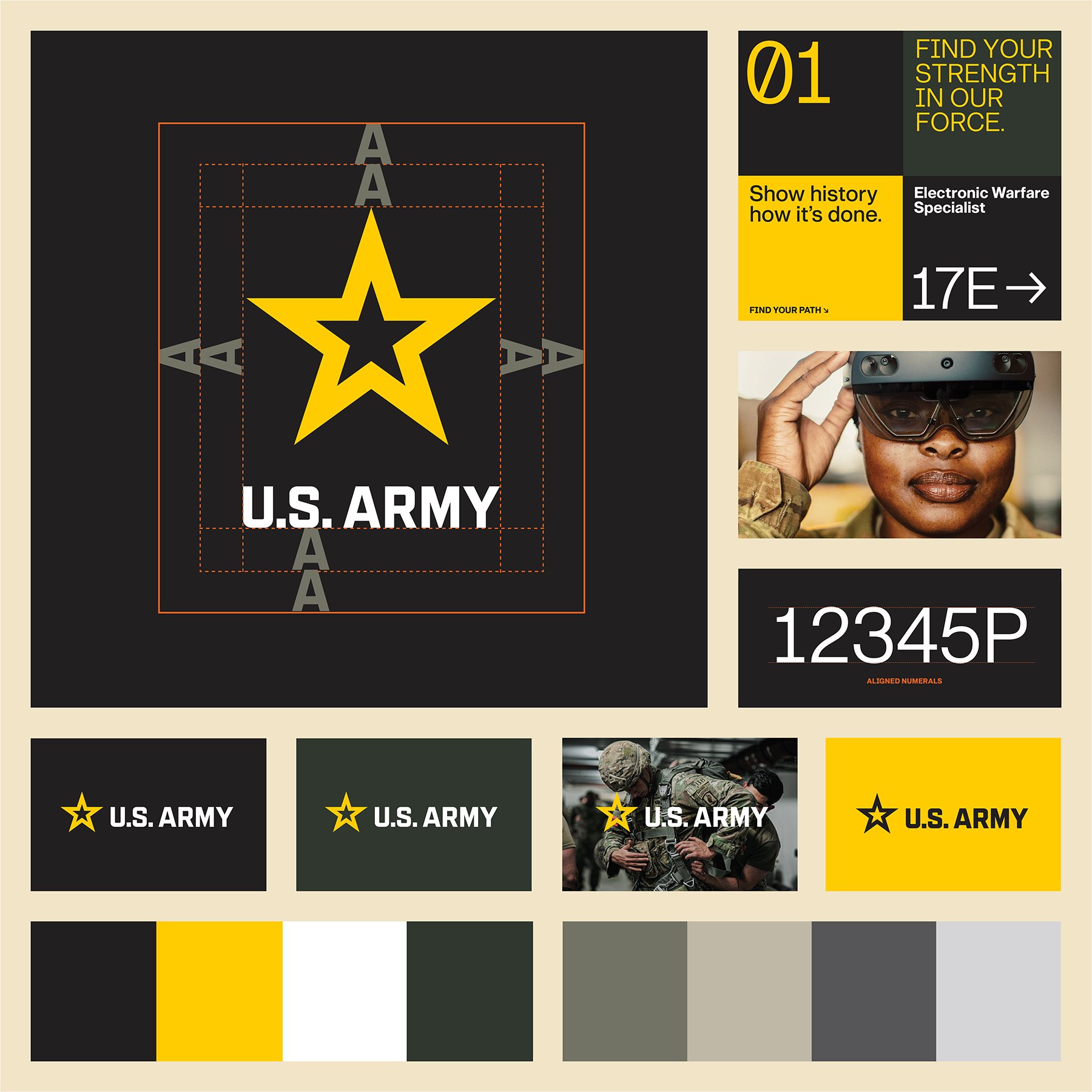 Branding Style Guides on Twitter: "U.S. Army brand guidelines [v1.0