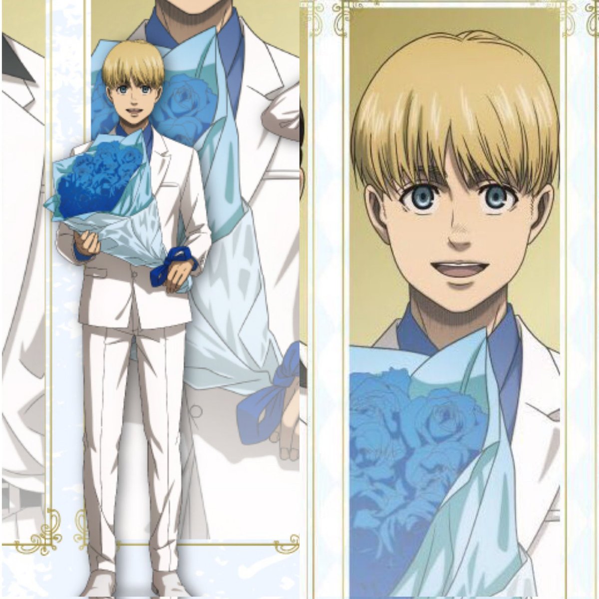ettevi_lilo's tweet photo. Wedding, a wedding, we're going to have a wedding, a wedding!
#arusasha
#arminarlert
#sashabrauss
#shingekinokyojin https://t.co/iiacq3OybV