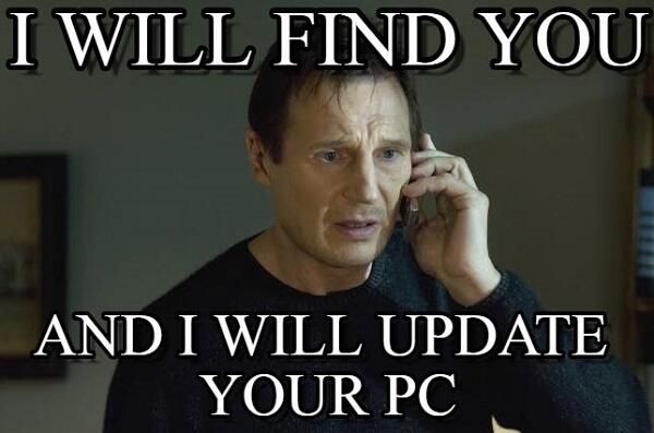 To those who have yet to update to #Windows11. You know who you are 

#Microsoft #Windows #Techmemes #cybersecurity #sysadmin
