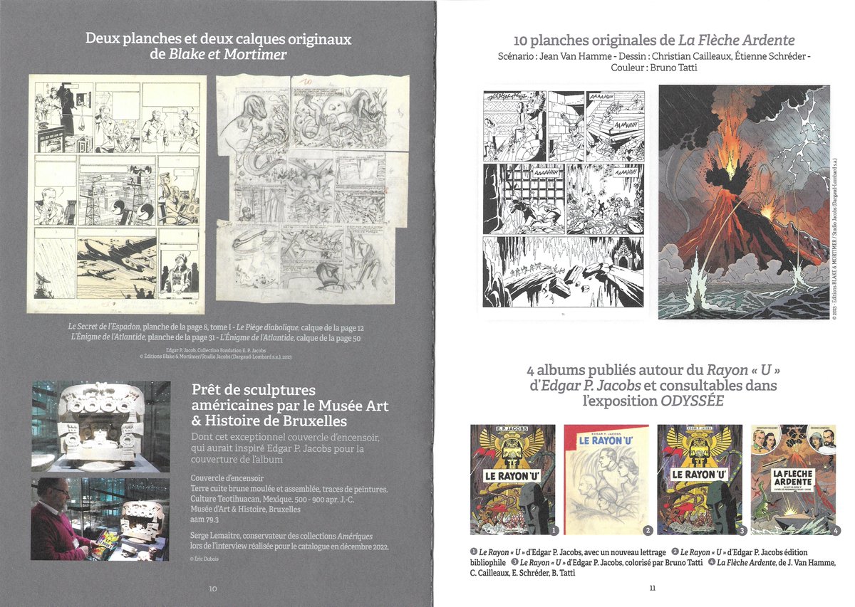 centaurclub's tweet photo. Extrait du dossier de presse de l'exposition "#odyssée aux origines de #BlakeetMortimer" actuellement au #cbbd et jusqu'au 1er octobre.
https://t.co/6J8qToFqgB https://t.co/k4qxng0gh9