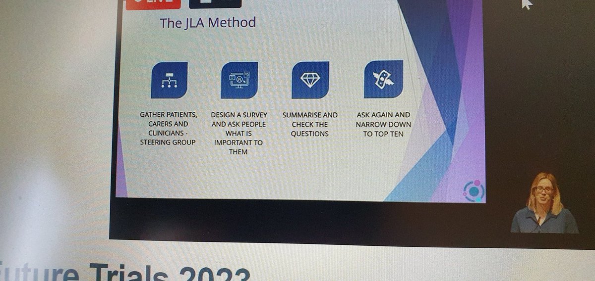 ShivGaffney's tweet photo. 1/... Another slides🧵 from today's launch of @DiabetesCTN @ #FutureTrials today

@Christine_New12 presentation about (most) NB role of patients in trials 🙌 👏 with 👀 this space with interest as #plwd #IreDoc 

Interesting Priority Settting Partnership with @LindAlliance https://t.co/lh54nDZf1L