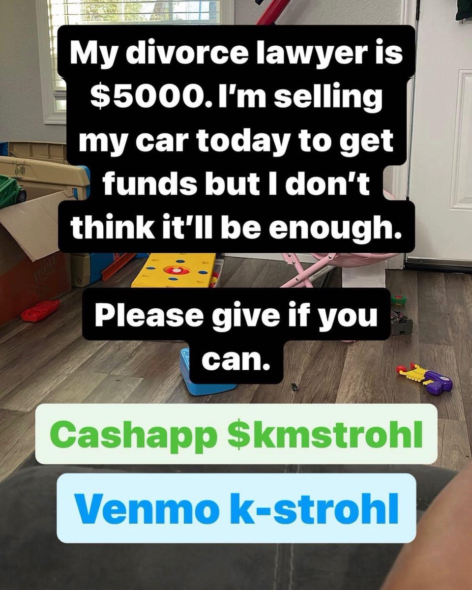 AlexisSMobley's tweet photo. One of my friends (Queer, Trans, Black) is doing their best to raise funds for legal fees to leave an unhealthy situation. If you can’t give, please share.
#QueerCrowdfund #TransCrowdfund
C: $kmstrohl
V: k-strohl https://t.co/Bi5f3ndGfx