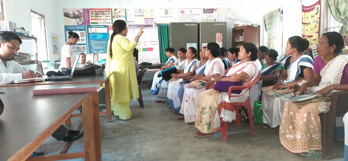Re- Orientation of ASHA workers on various NHM Programs followed by a Review Meeting at SASONI CHC under Naharani BPHC by DME ,DCM ,BCM 

@nhm_assam