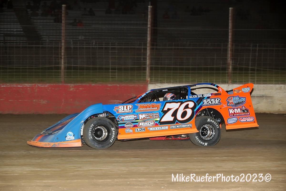 Congrats to Jason Hahne on the win, Sunday, at Dubuque Fairgrounds with the Hoker Trucking SLMR series in his NEW ‘23 Zeus racecar by MME! We can’t thank Jason enough for staying with us &amp; believing in MME - to build a winning Zeus racecar by MME. Thank you Jason. #Zeus ⚡️🏁