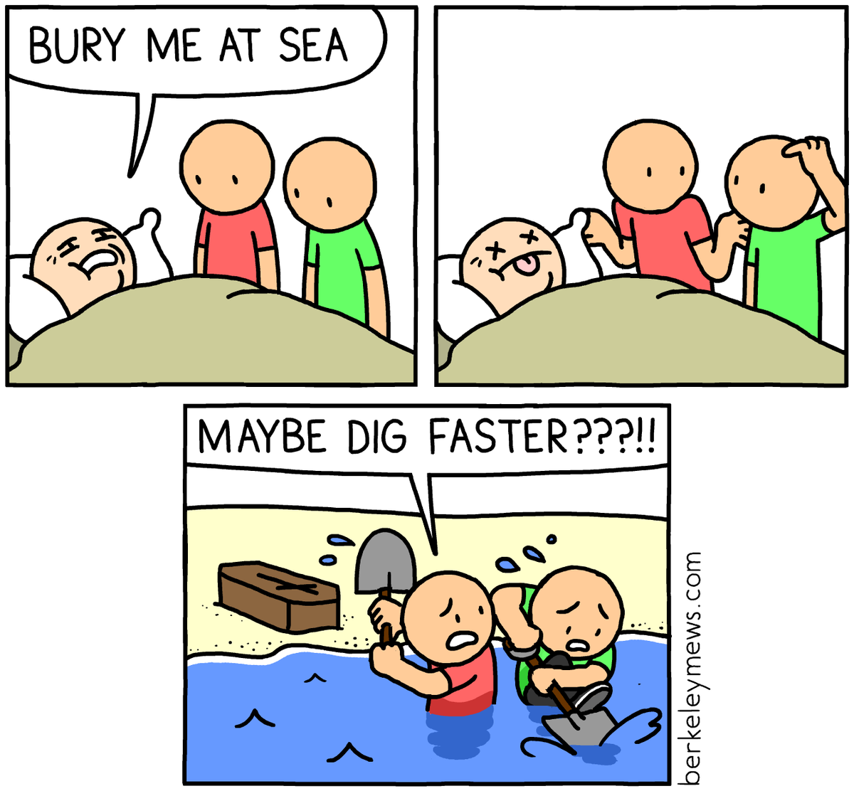 buried at sea 