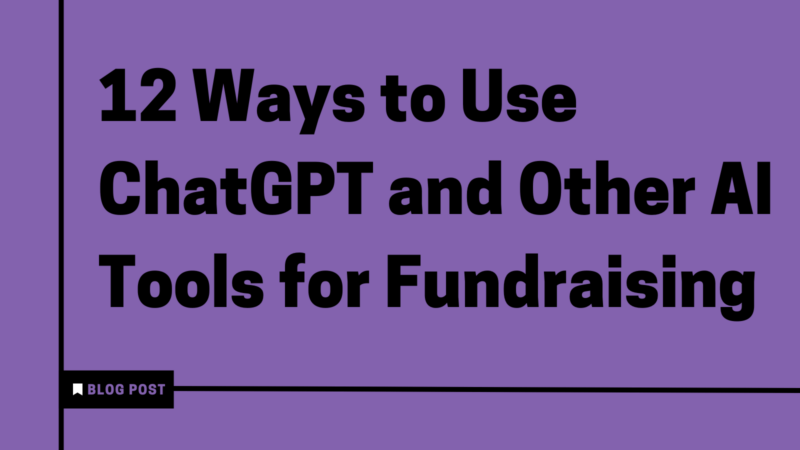 .@nonprofitorgs lists 12 ways to use @ChatGPT and other #ArtificialIntelligence tools for #fundraising.

Check it out: spr.ly/6013OUosF

#AI4Good #NPTech #SmallNonprofits #AI