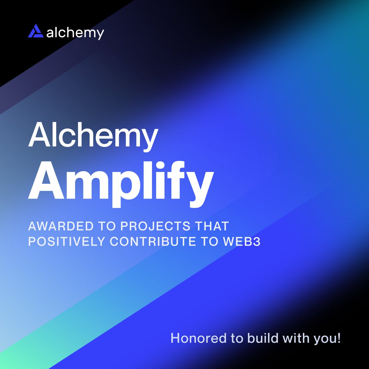 gm! We’ve been chosen to #AlchemyAmplify! We’ve built an EVM-compatible revenue management protocol. Glad to partner with frens like @AlchemyPlatform 🚀