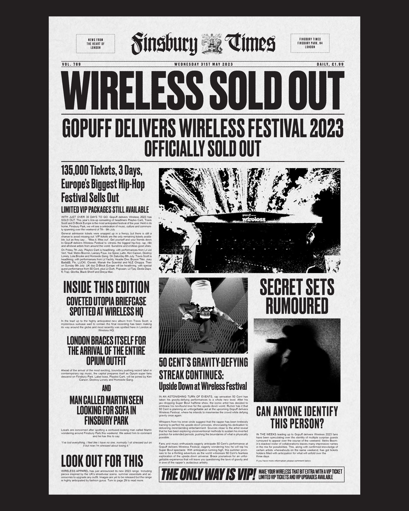 Wireless Festival on X: 🚨OFFICIALLY SOLD OUT🚨 All General
