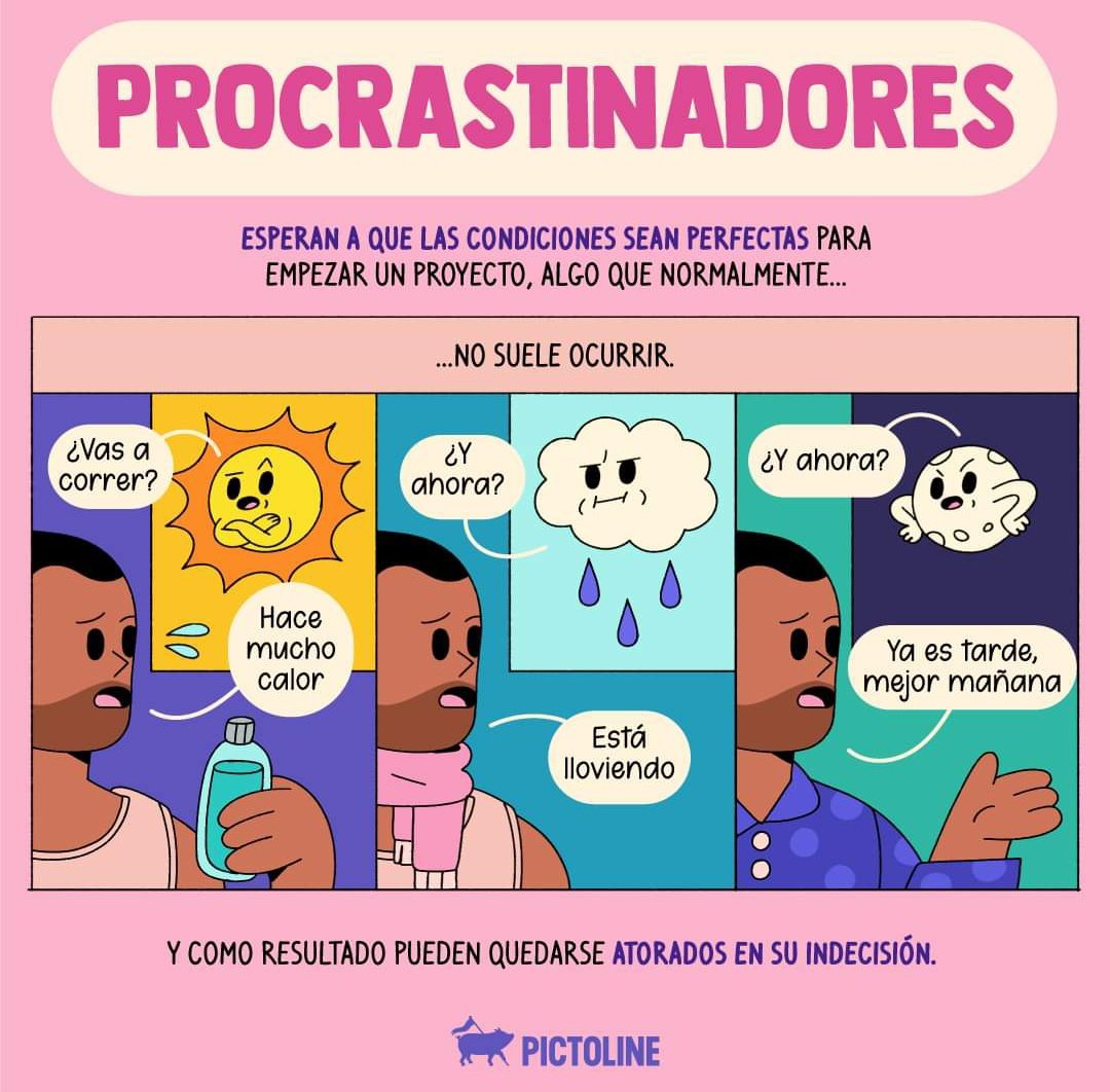 Ivan_Jumbo_UTE's tweet photo. Tiendo a postergar ciertas actividades en mi vida personal, lo cual resulta en tener que realizarlas cuando el tiempo es escaso. Esta tendencia afecta la realización de mis labores de manera responsable y eficiente, lo que a su vez disminuye la precisión al ejecutarlas.
#UTECIVIL https://t.co/OumYIJDHfs
