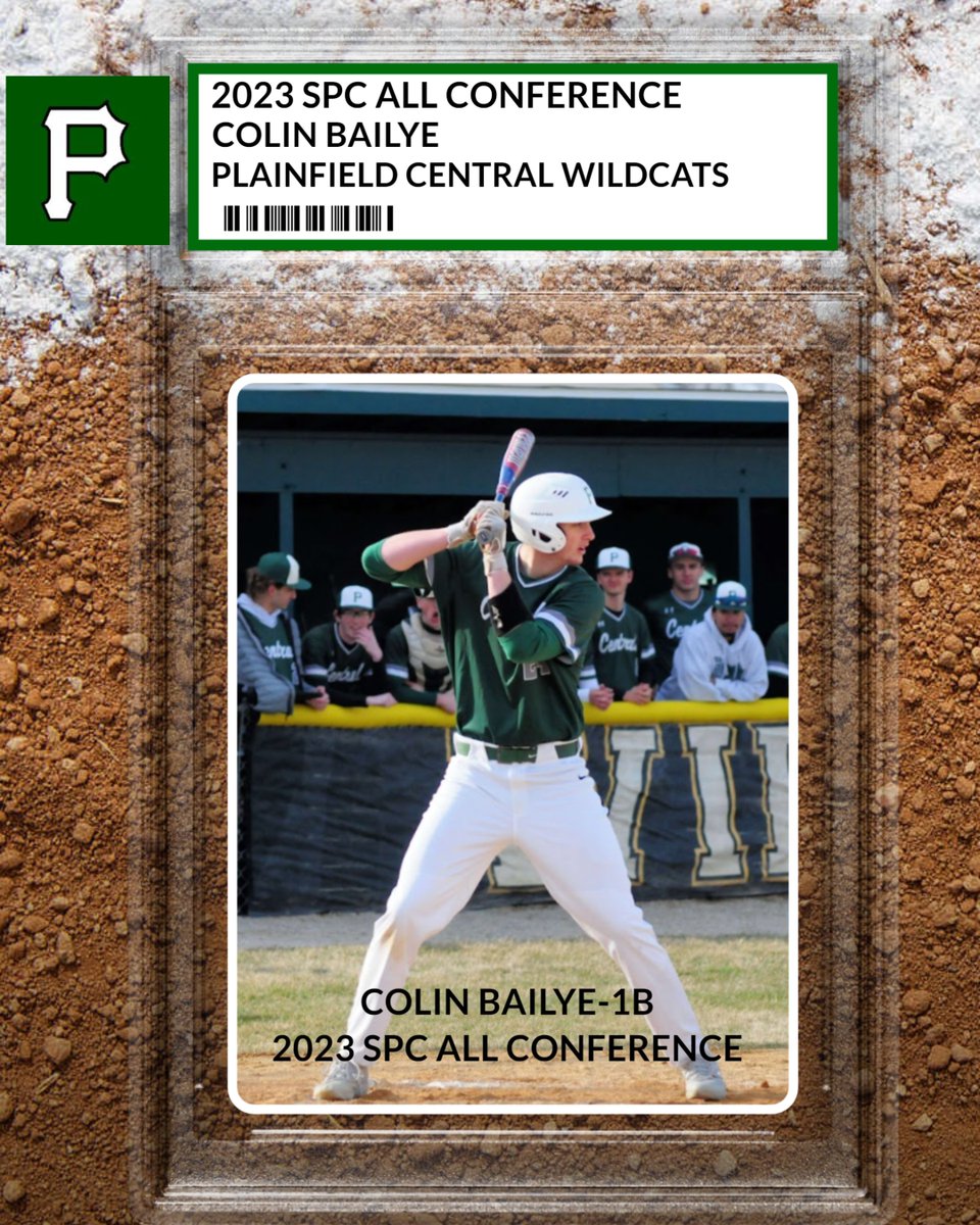 PHSbaseballCats's tweet photo. Congratulations to Colin Bailye for being named 2023 SPC All-Conference! https://t.co/Kik8yuzGxC