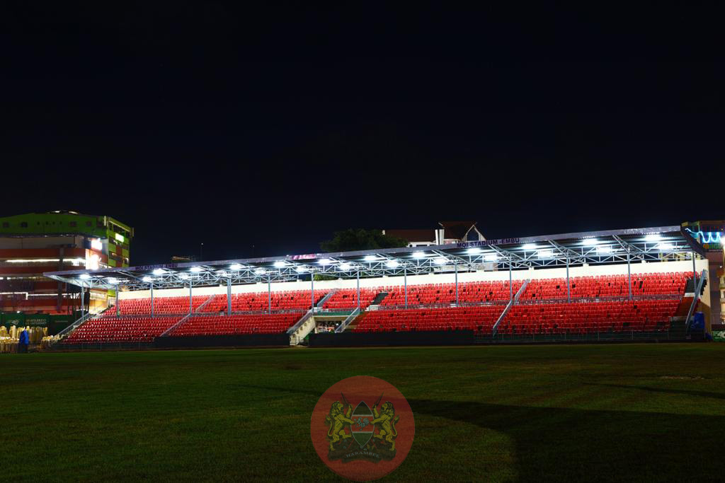 Dr. Raymond Omollo — CBS (@ray_omollo) on Twitter photo Moi Stadium - Embu.
Courtesy,
National Celebrations Committee in conjunction with Embu County <a href="/CecilyMbarire/">Cecily Mbarire, MGH, EGH</a> 🙏
<a href="/InteriorKE/">Ministry of Interior | Kenya</a>
<a href="/kdfinfo/">Kenya Defence Forces</a>
<a href="/moyasa_ke/">Min. of Youth Affairs, Creative Economy & Sports</a>
@SDCooperatives
<a href="/Lands_Kenya/">Min. of Lands, Public Works, Housing & Urban Devt.</a>
<a href="/TransportKE/">Ministry of Roads and Transport | Kenya</a>
<a href="/EnergyMinK/">Ministry of Energy and Petroleum | Kenya</a>
<a href="/MoICTKenya/">Ministry of Info, Comms & The Digital Economy KE</a>
<a href="/Min_TourismKE/">Ministry of Tourism and Wildlife</a>
<a href="/Environment_Ke/">Ministry of Environment, Climate Change & Forestry</a> Moi Stadium - Embu.
Courtesy,
National Celebrations Committee in conjunction with Embu County <a href="/CecilyMbarire/">Cecily Mbarire, MGH, EGH</a> 🙏
<a href="/InteriorKE/">Ministry of Interior | Kenya</a>
<a href="/kdfinfo/">Kenya Defence Forces</a>
<a href="/moyasa_ke/">Min. of Youth Affairs, Creative Economy & Sports</a>
@SDCooperatives
<a href="/Lands_Kenya/">Min. of Lands, Public Works, Housing & Urban Devt.</a>
<a href="/TransportKE/">Ministry of Roads and Transport | Kenya</a>
<a href="/EnergyMinK/">Ministry of Energy and Petroleum | Kenya</a>
<a href="/MoICTKenya/">Ministry of Info, Comms & The Digital Economy KE</a>
<a href="/Min_TourismKE/">Ministry of Tourism and Wildlife</a>
<a href="/Environment_Ke/">Ministry of Environment, Climate Change & Forestry</a>