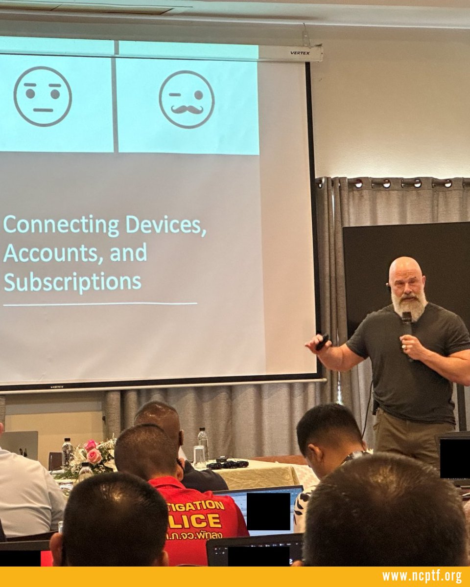 Recently our very own Kevin Metcalf and Micah Hoffman spent a great week in Thailand with the Sentinel Foundation providing training and operational support for child exploitation and human trafficking investigations. #JustOneMore #NCPTF #Thailand #SentinelFoundation