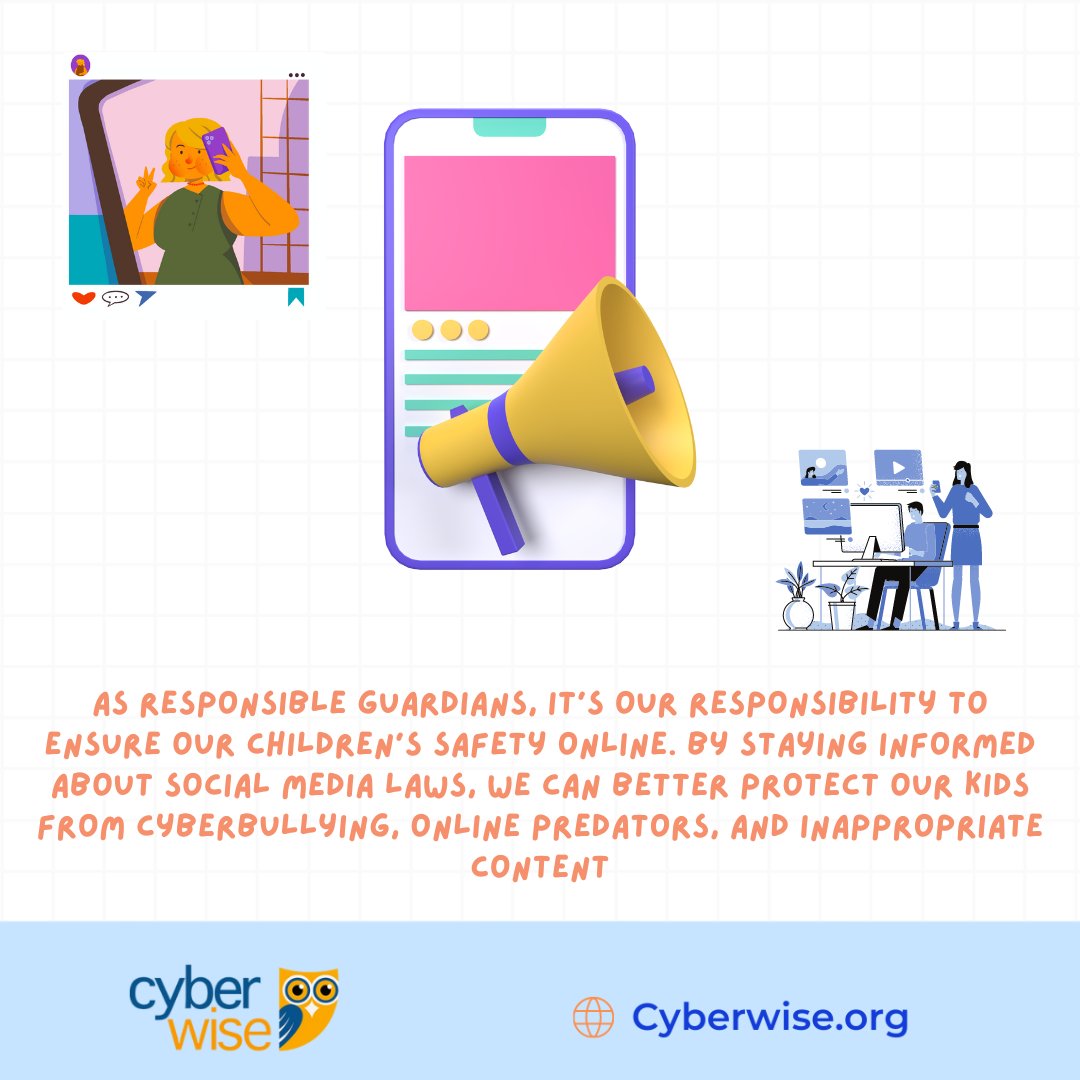 As responsible guardians, it's our responsibility to ensure our children's safety online.
#StayInformed #DigitalParenting #SocialMediaLawsMatter #parenting #parentingtips