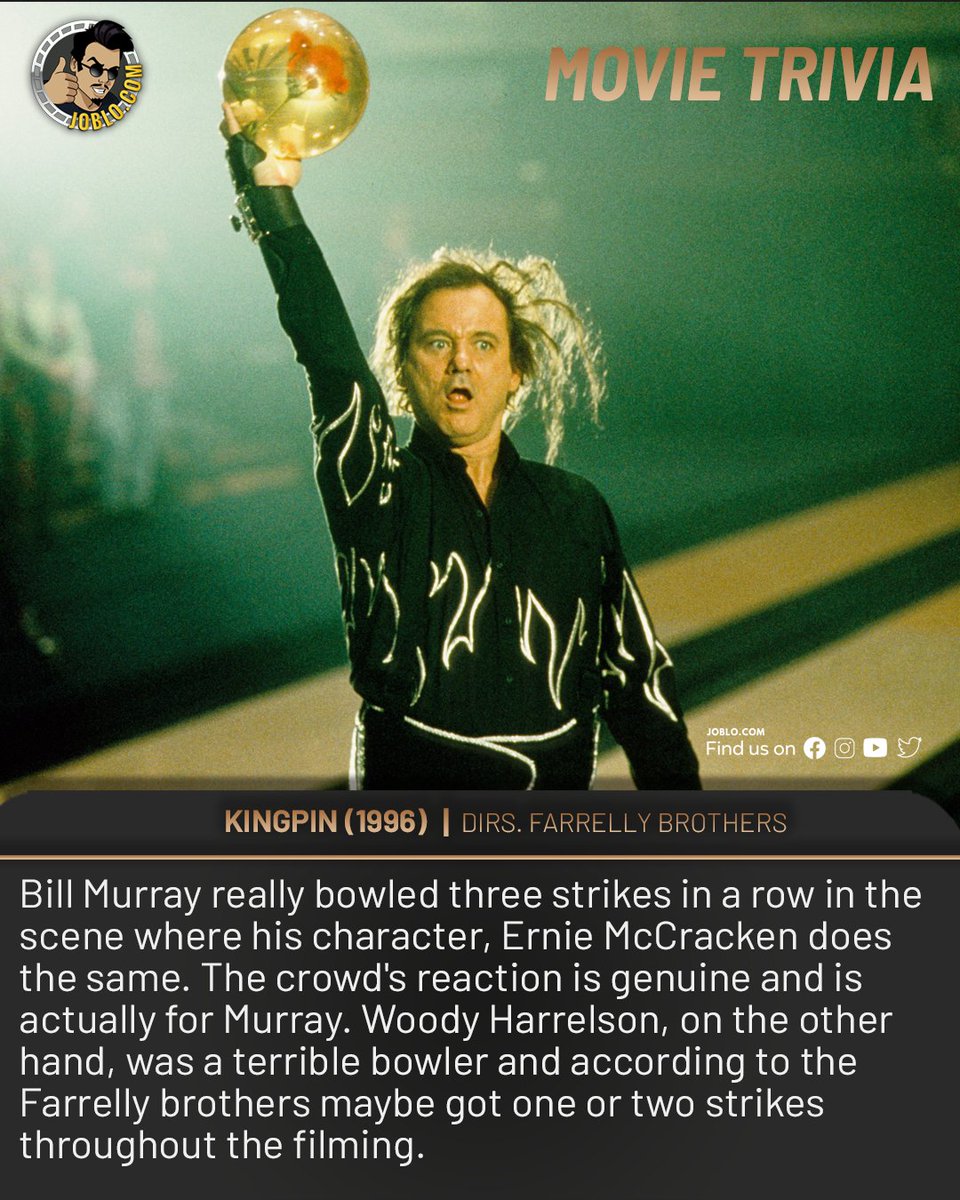 Movie Trivia! Kingpin (1996) 🎥 #JoBloMovies #Kingpin, image size:960x1200
