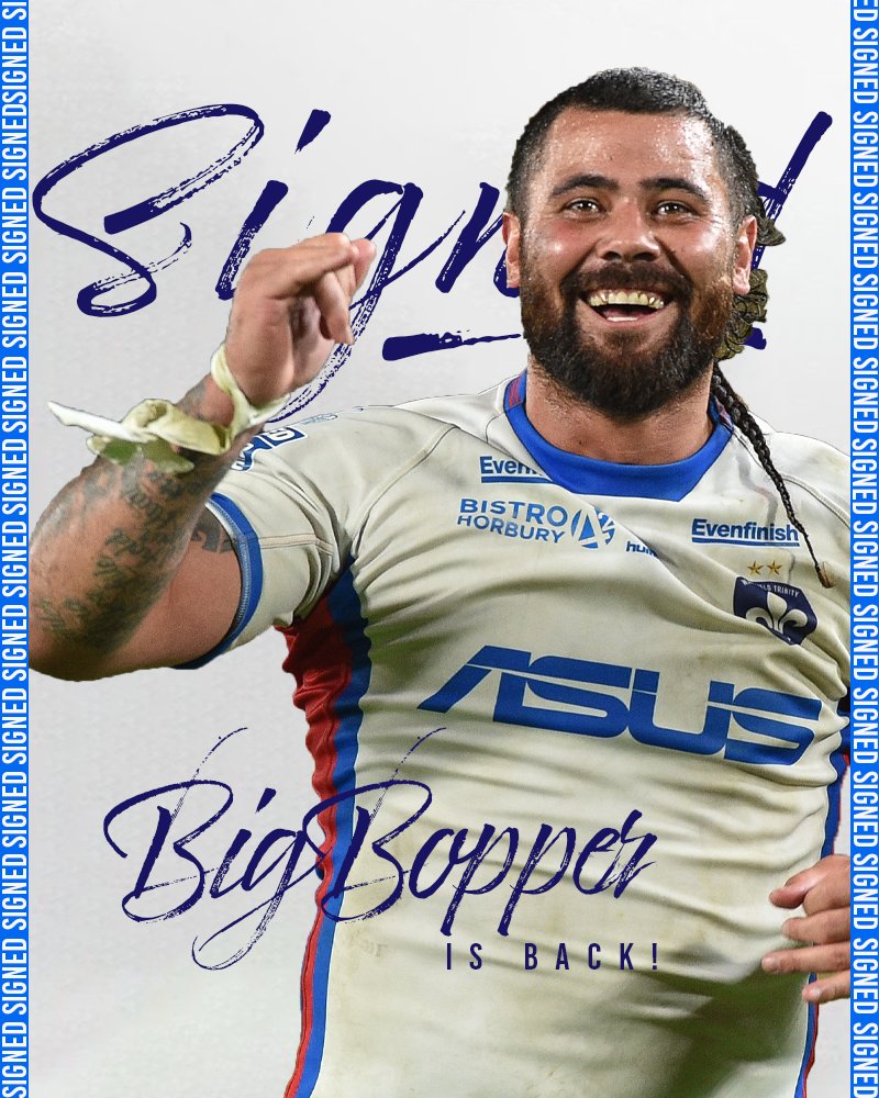 WTrinityRL's tweet photo. 𝗛𝗘'𝗦 𝗕𝗔𝗖𝗞! 🤩

Wakefield Trinity are delighted to announce the return of our Big Bopper, David Fifita! 😆

Read in full📝 https://t.co/dyOjB5u2Tr https://t.co/SGCUE2VBQB
