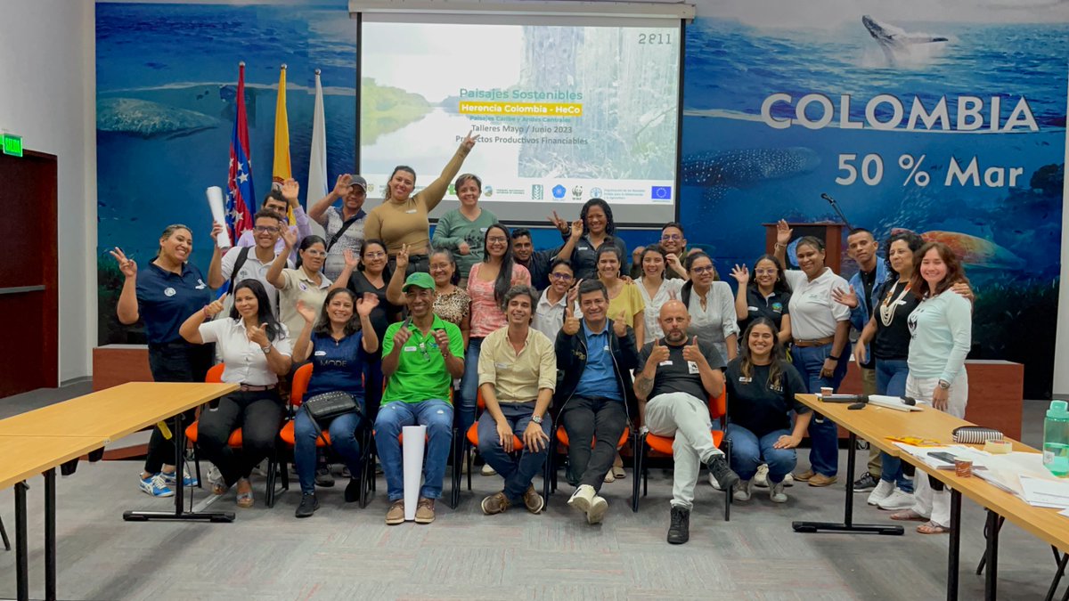 Seguimos sumando aliados para lograr Proyectos Productivos Financiables junto a las comunidades🤝<a href="/FAO_Colombia/">FAO Colombia</a> e <a href="/invemarcolombia/">INVEMAR</a> 🌊, para articular el Paisaje Caribe como parte de #PaisajesSostenibles y #HerenciaColombia.