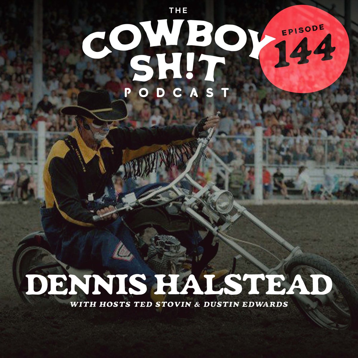 Ten-time @prorodeocanada Entertainer of the Year and two-time @LasVegasNFR alternate barrel man Dennis Halstead joins the show this week! 

Listen now >> bit.ly/3N5fW2U