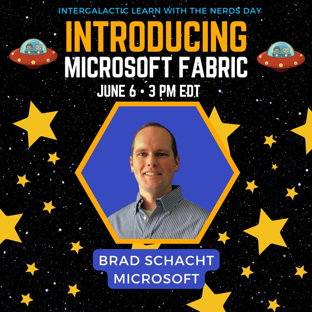 Get ready to be blown away as Brad Schacht unveils the potential of Microsoft Fabric!
Get your seat to learn here: bit.ly/3qmX1HE