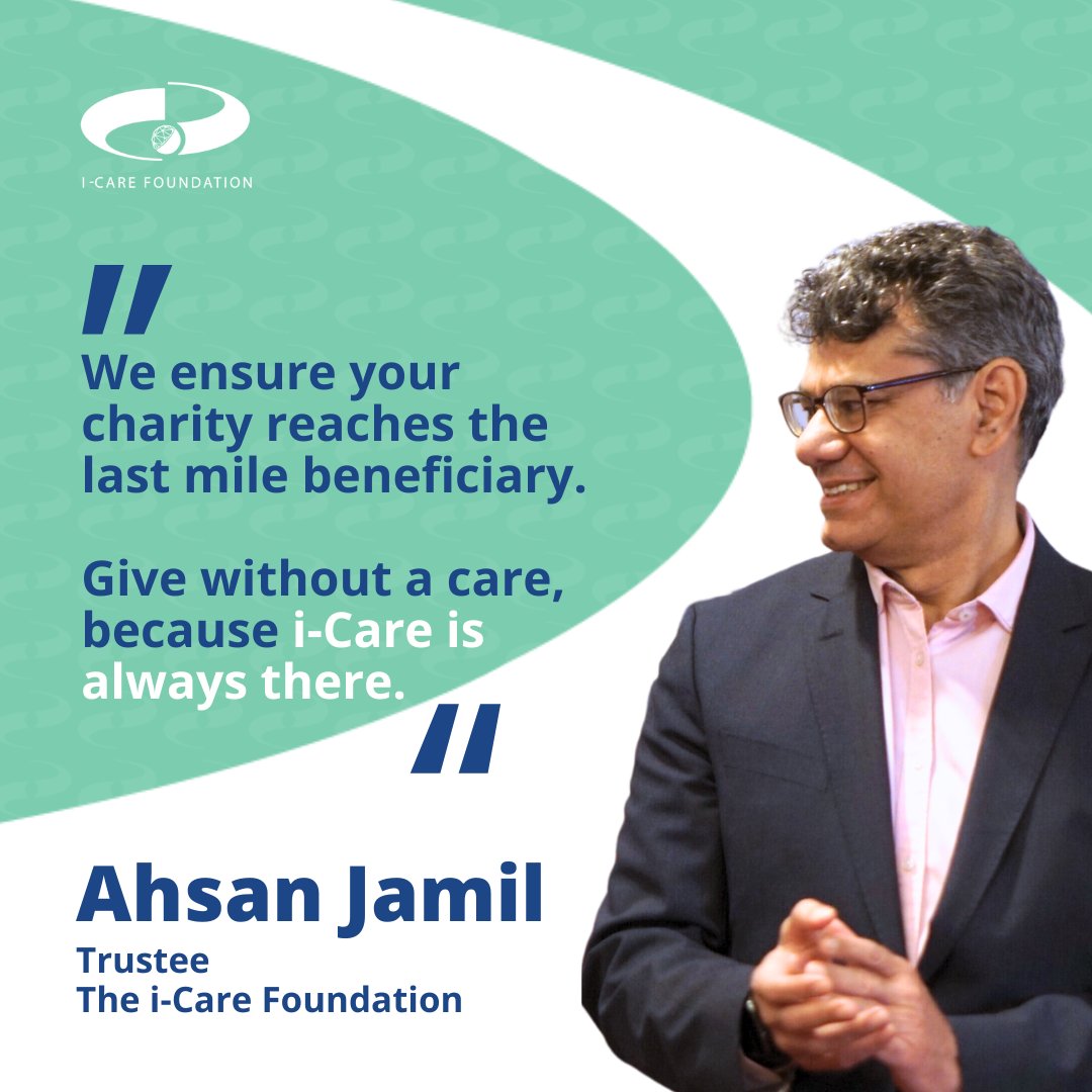 Transparency and trust are at the heart of what we do at i-Care. Your donation goes through us, to your preferred nonprofit, and from there, onto the beneficiary. 

#DonorAdvisedFund #DonateNow #iCareFoundation #Pakistan #Fundraising #Philanthropy #contribute