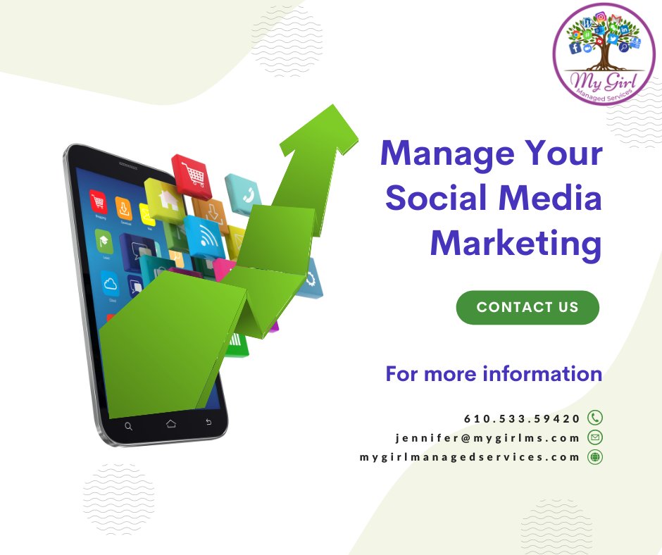 jnarkavich's tweet photo. Looking to grow your social media presence? Look no further than My Girl's social media marketing services! We'll help you manage your platforms, develop a strategy, and grow your audience. Consult with us to learn more about how we can help you achieve your marketing goals. https://t.co/bCuaKxZ4RP
