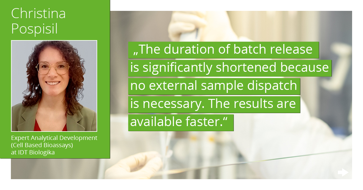 idtbiologika's tweet photo. Ask a Scientist: What are the advantages of an on-site analytical development?  

✅ Analyses can be characterized quickly ✅ Duration of batch release is significantly shortened

🌐 More: https://t.co/i1C53fFu60

#CDMO #viraltesting #microbiology #NGS #CTM https://t.co/ntDYTzShRB