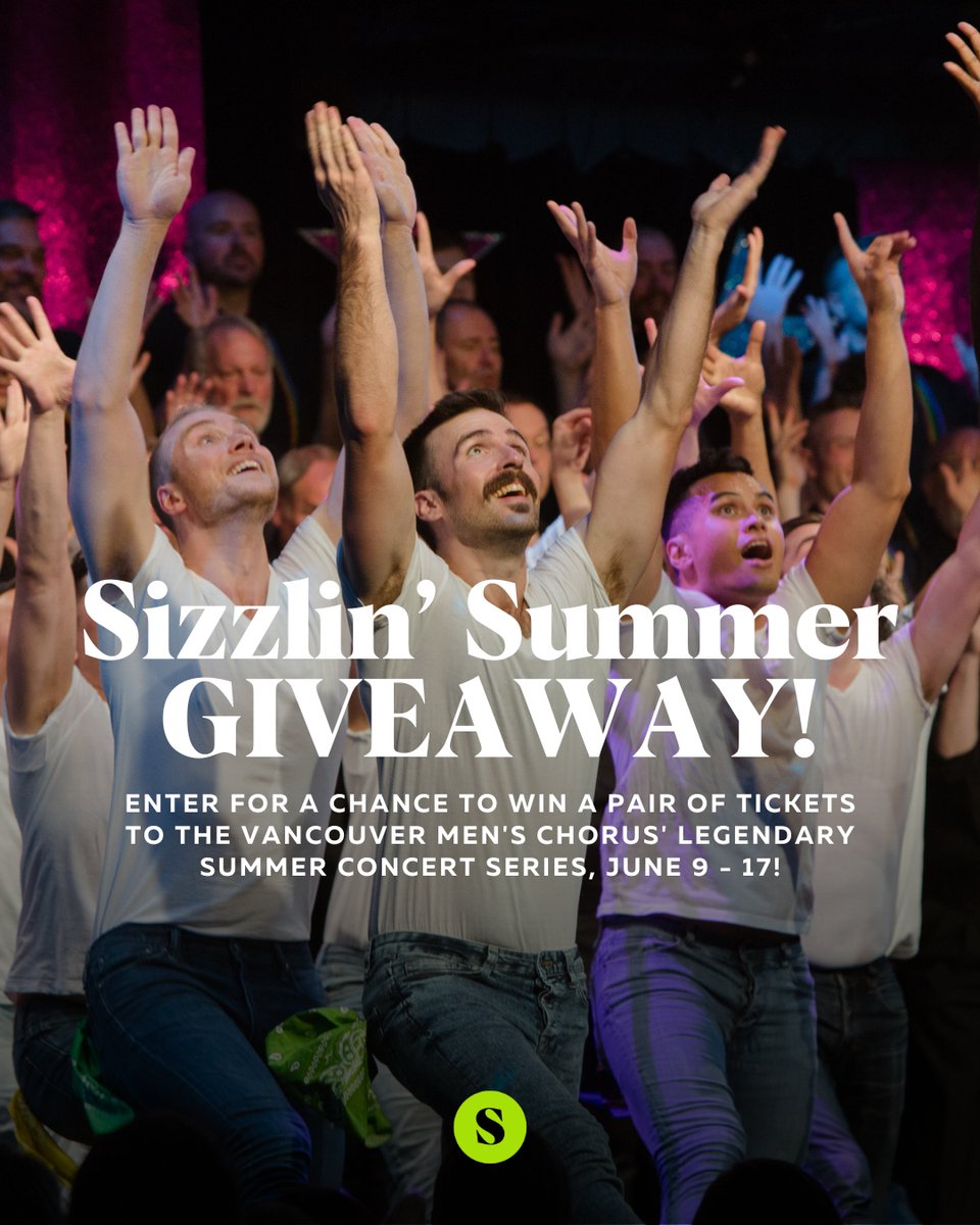 stir_vancouver's tweet image. GIVEAWAY! 

The @VMChorus is back and ready to bring the heat with our legendary Summer Concert Series. Enter for a chance to win a pair of tickets to this summer concert series, June 9 - 17

To enter
1 Follow @vmchorus @stir_vancouver 
2 Retweet this

vancouvermenschorus.ca/concerts-and-t…