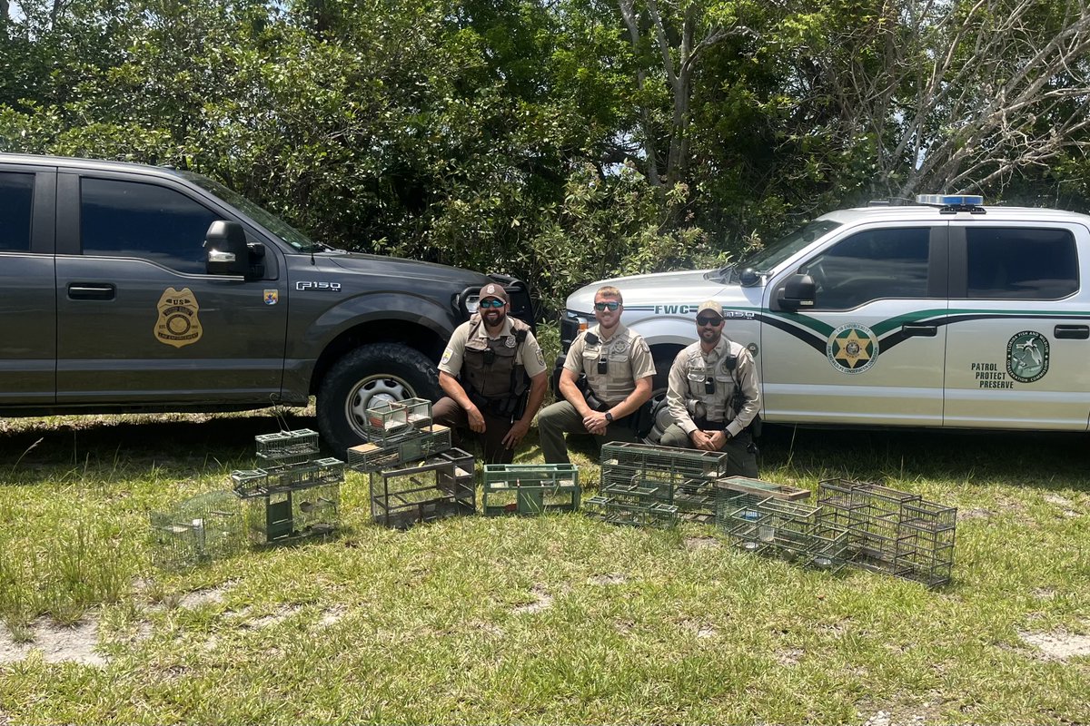USFWS News on Twitter "Officers put a halt to bird burgling. A USFWS