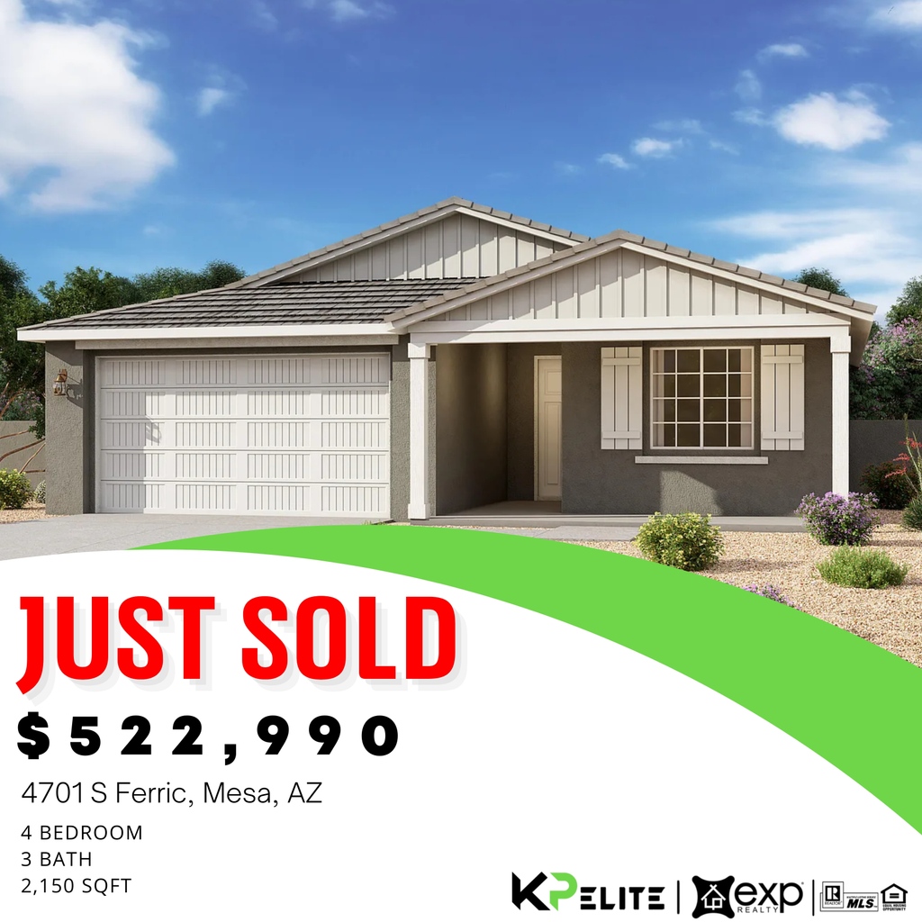 Not just one, but two houses were sold for Keith Dechristina! 🏡

Congratulations to the new owner of this newly built home, and welcome home!

#sold #justsold #soldMesa #soldhouse #offthemarket #homebuyer #homeownership #homebuying #newowner #Mesa #Mesaaz