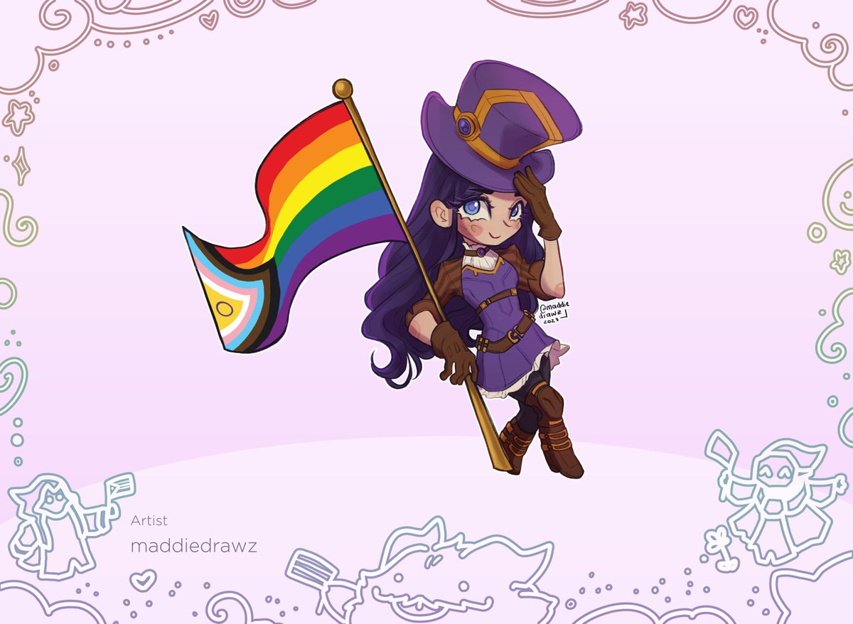 LoLPrideChibis's tweet image. Pay no attention to the two missing cupcakes. Doesn’t take a detective to figure out to whom the second one went. 💗

🎨: @nerdyprude13