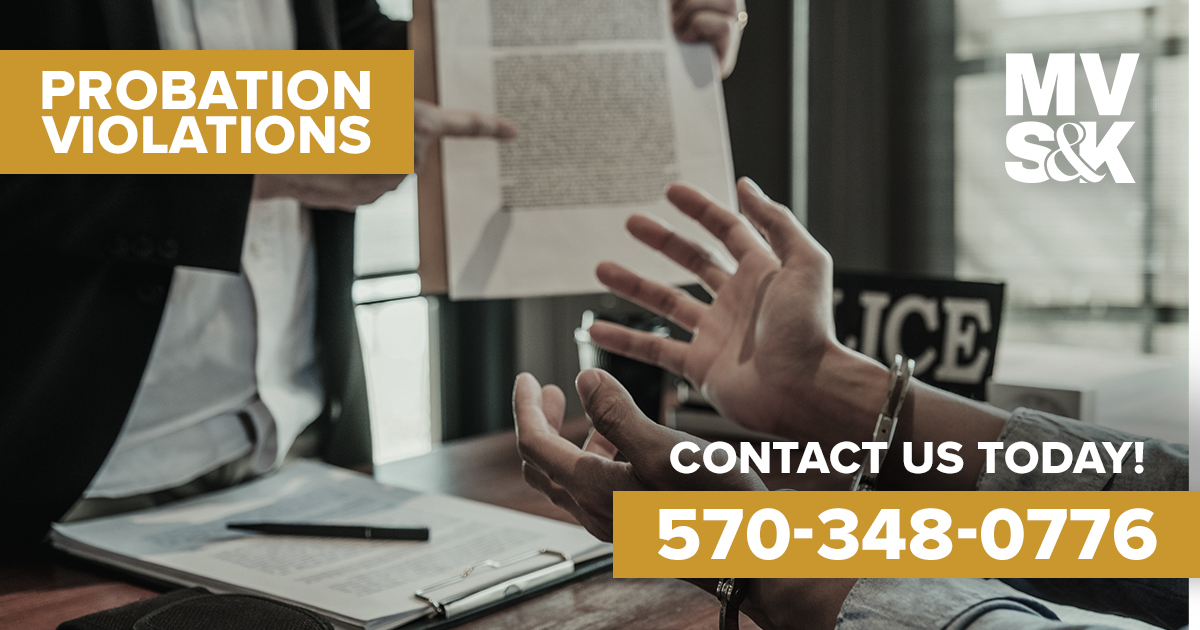 MVSKLaw's tweet photo. If you fail to meet with your probation officer, appear during a scheduled court appearance, or pass a drug test, you are likely in violation of your probation. Don’t let your freedom be taken away because of a mistake. Contact #MVSKLaw. https://t.co/plurR2umNR https://t.co/C7oFtDyyPW