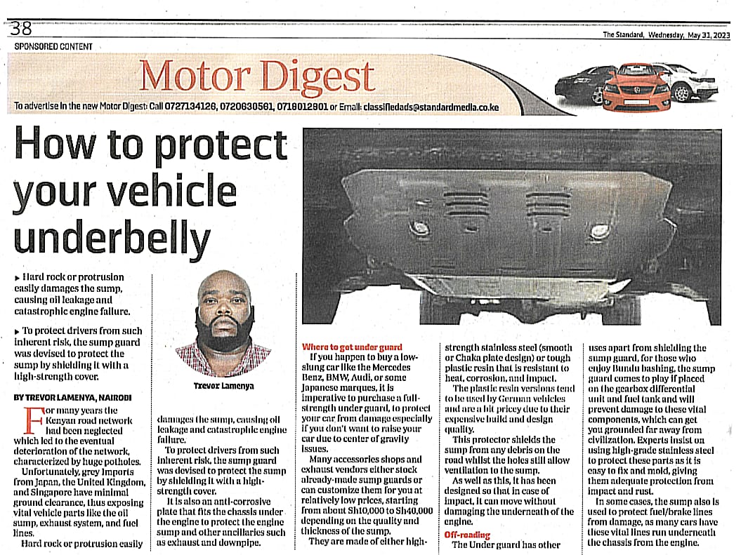 Sump Guard Center tweet media