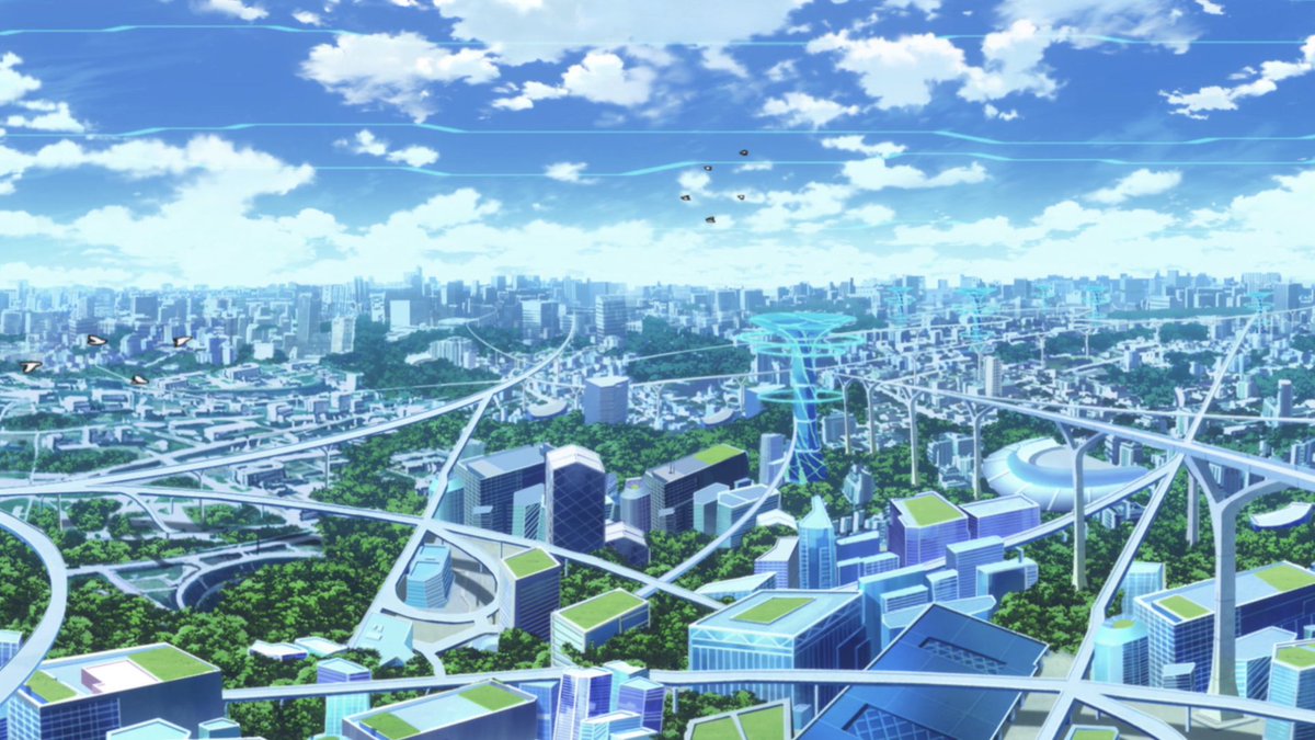 ToeiAnimationLA's tweet image. #DigimonUniverseAppMonsters siempre estuvo un paso adelante con la creación de L-Town. ¿Crees que así se vería una ciudad totalmente administrada por #InteligenciaArtificial? 🤔