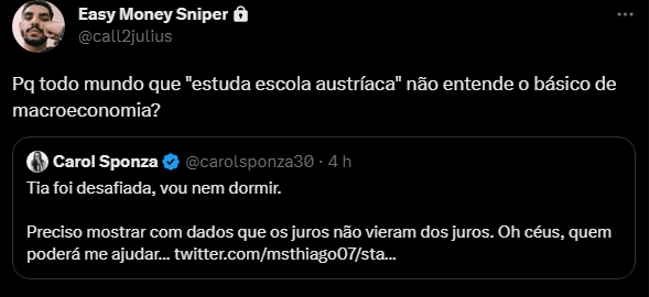 HenridoYT's tweet photo. Oi @call2julius , achei curioso este ponto, mas será que você ficaria surpreso em saber que a @carolsponza30 está com a razão ao considerar a macroeconomia ortodoxa?

1/7 https://t.co/lBEuYEKogO