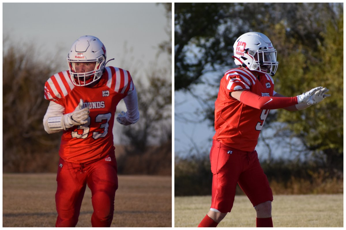 Following their play at the Senior Bowl in Saskatoon, Hounds Owen Foreman and Rylen Sigstad have been invited to a CFC Prospect tryout for Team West. If successful, they could be chosen to play in the National all-star game in Ottawa.

Congrats Owen and Rylen!
#NDProud #HesAHound